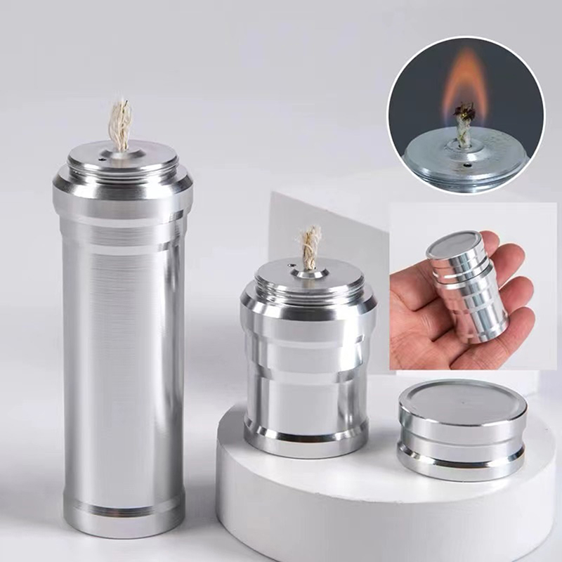 Lab Equipment - Gloednieuwe draagbare mini-alcohollamp van aluminiumlegering, laboratoriumapparatuur,