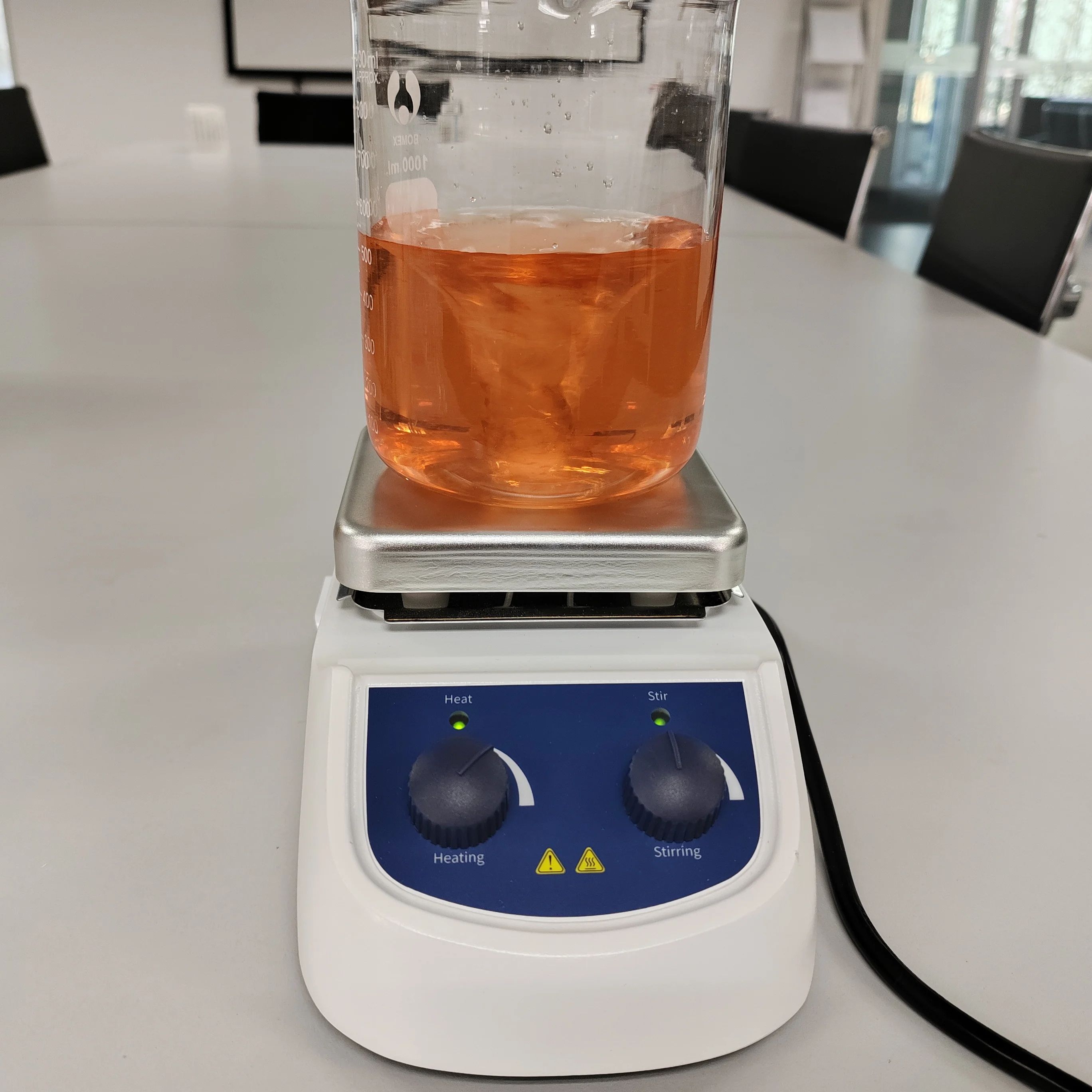 Lab Magnetic Stirrer Hot Plate - MS4-H380-E 5L Magnetische roerder Mixer Verwarmingsplaat