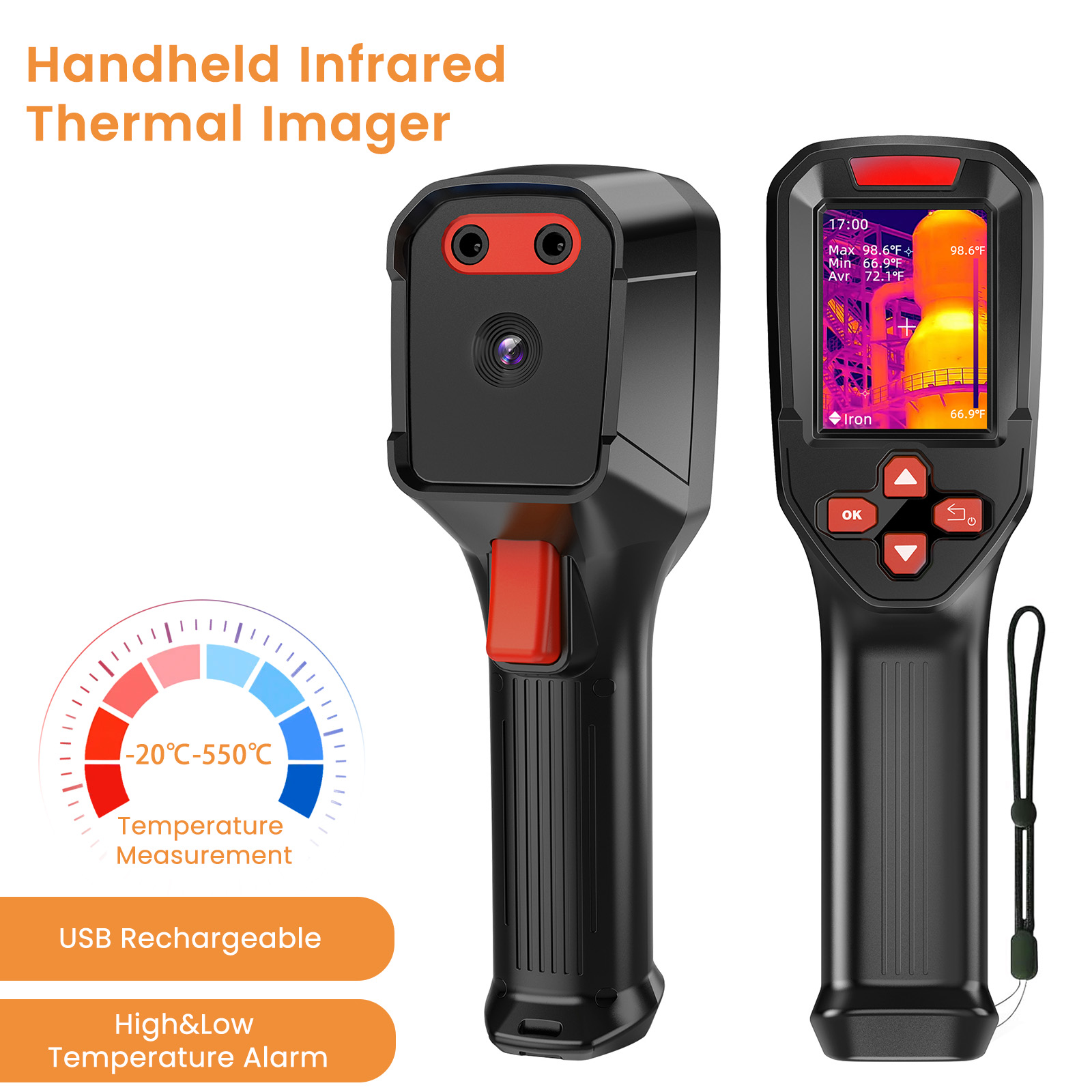 Thermal Imaging Camera Pcb Repair - USB Oplaadbare Thermische Beeldcamera HD IR