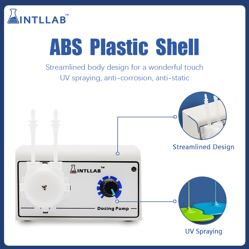 Mini Peristaltic Pump 12V - Programmeerbare peristaltische pomp 12V DC in