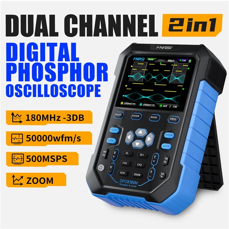 FNIRSI DPOX180H Handheld Digit - Fnirsi Digital Oscilloscope Handheld recensie en prijs