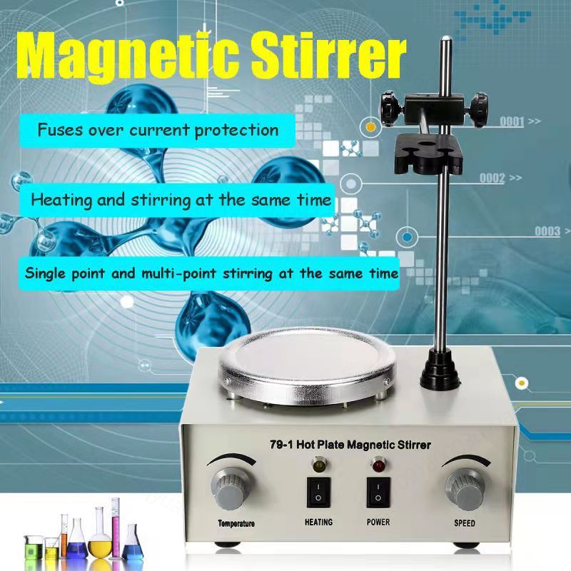 Magnetische verwarmingsplaatro - Lab Magnetic Stirrer Hot Plate recensie en prijs