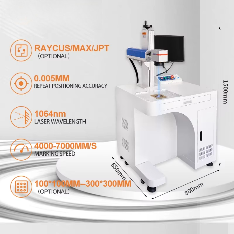 JUNFEI Jpt Raycus Galvo CO2 UV - Fiber Laser Marking Machine 30W recensie en prijs