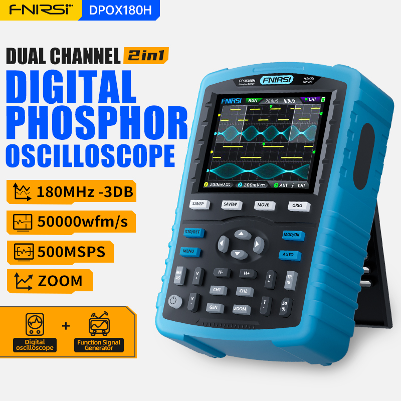 FNIRSI DPOX180H draagbare digi - Fnirsi Digital Oscilloscope Handheld recensie en prijs