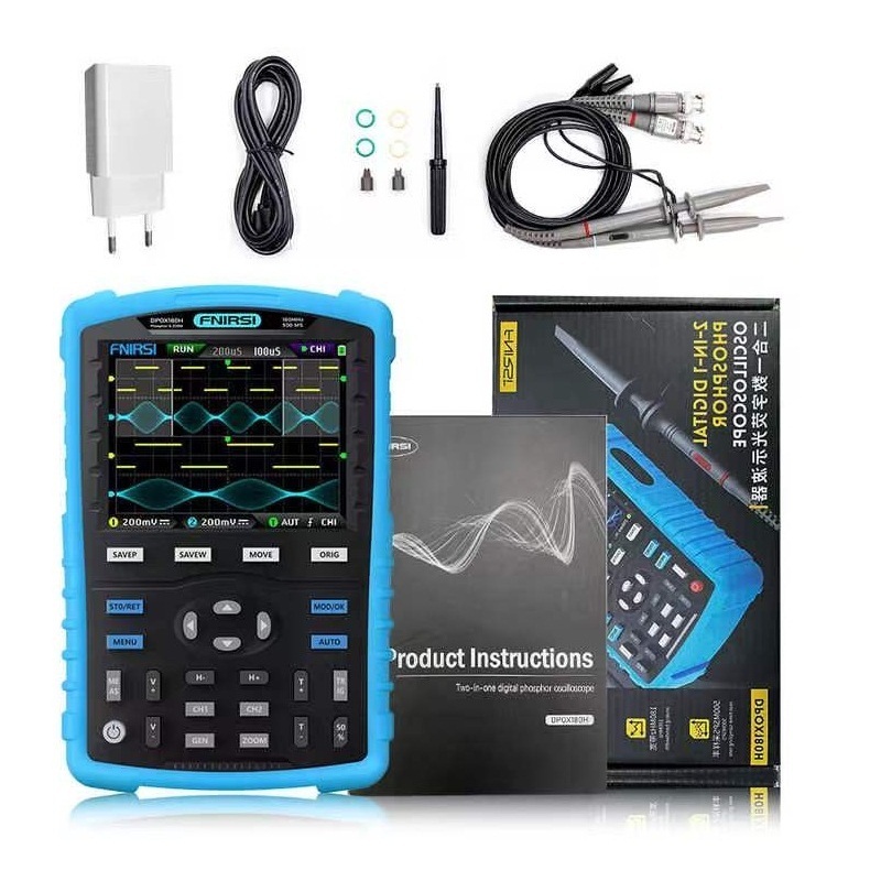 FNIRSI DPOX180H draagbare digi - Fnirsi Digital Oscilloscope Handheld recensie en prijs