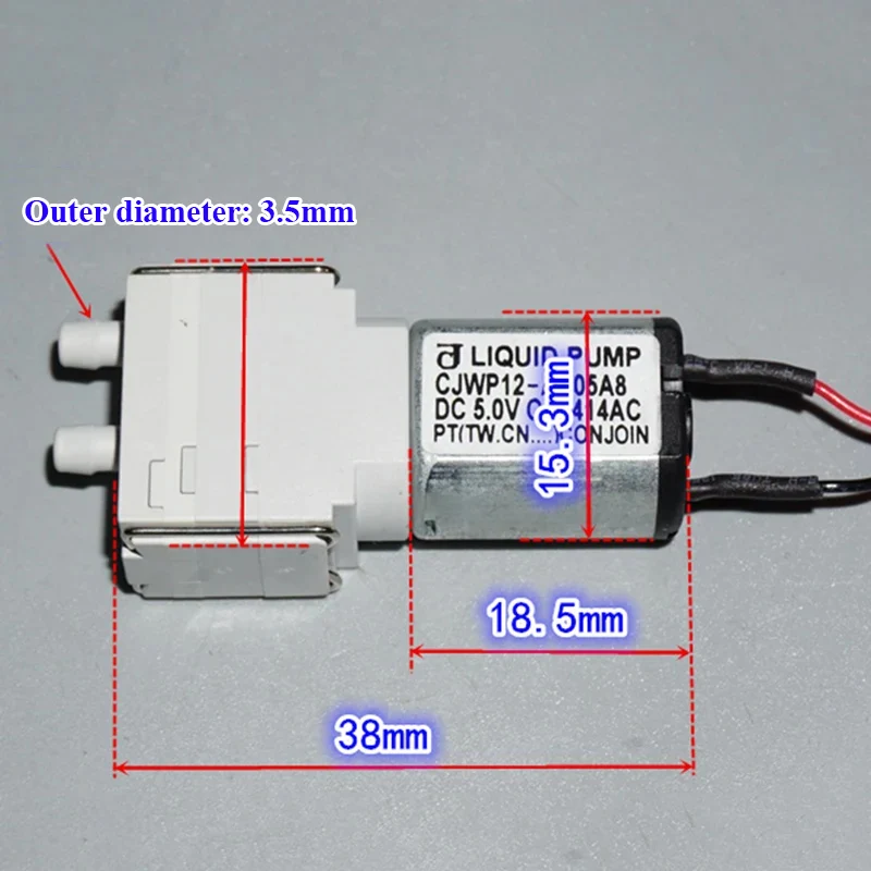 CONJOIN CJWP12 Micro 030 Diafr - Mini Peristaltic Pump 12V recensie en prijs